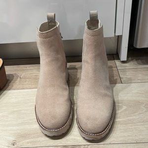 Dolce Vita Booties. Tan. Size 8